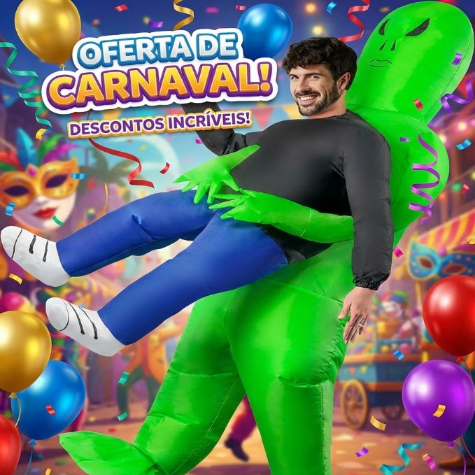 Fantasia Inflável Alienígena